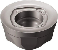 Sandvik Coromant - 6001252 ML Grade 1040 Carbide Milling Insert - TiAlN Finish, 5.2mm Thick, 12mm Inscribed Circle, 6mm Corner Radius - Industrial Tool & Supply