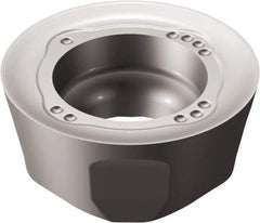 Sandvik Coromant - 6001045 ML Grade 1130 Carbide Milling Insert - AlTiCrN Finish, 4.5mm Thick, 10mm Inscribed Circle, 5mm Corner Radius - Industrial Tool & Supply