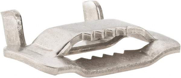 IDEAL TRIDON - Grade 201, Stainless Steel Banding Strap Buckle - 1" Wide - Industrial Tool & Supply
