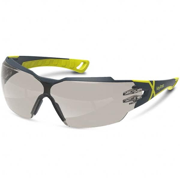 HexArmor - Gray Lenses, Framed Safety Glasses - Industrial Tool & Supply