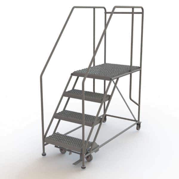 TRI-ARC - Rolling & Wall Mounted Ladders & Platforms Type: Rolling Work Platform Style: Steel Work Platform - Industrial Tool & Supply