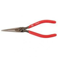 6.3" LONG NOSE PLIER W/SPRING - Industrial Tool & Supply