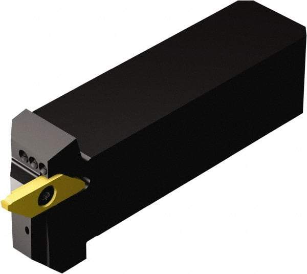 Sandvik Coromant - 0.2856" Max Depth of Cut, Indexable Grooving Cutoff Toolholder - 20mm Shank Height x 20mm Shank Width, QS-SMALL2020X3HP Toolholder Style, Series CoroCut XS - Industrial Tool & Supply