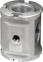 Parker - FRL Modular Manifold Block - Use with Parker P3Y Filters, Regulators & Lubricators - Industrial Tool & Supply