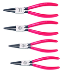 Wiha Straight Internal Retaining Ring Plier Set -- 4 Pieces -- Includes: Tips: .035; .050; .070; & .090" - Industrial Tool & Supply