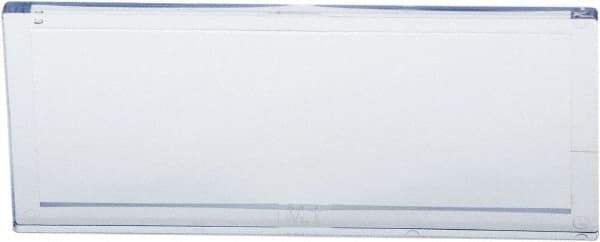 Save Phace - 4" Wide x 2" High, Polycarbonate Lens - 5/8" Thick, Clear, Inside Mount - Industrial Tool & Supply