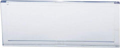 Save Phace - 4" Wide x 2" High, Polycarbonate Lens - 5/8" Thick, Clear, Inside Mount - Industrial Tool & Supply