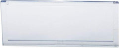Save Phace - 4" Wide x 2" High, Polycarbonate Lens - 5/8" Thick, Clear, Inside Mount - Industrial Tool & Supply