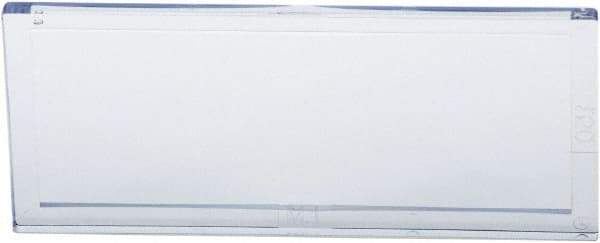 Save Phace - 4" Wide x 2" High, Polycarbonate Lens - 5/8" Thick, Clear, Inside Mount - Industrial Tool & Supply