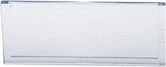 Save Phace - 4" Wide x 2" High, Polycarbonate Lens - 5/8" Thick, Clear, Inside Mount - Industrial Tool & Supply