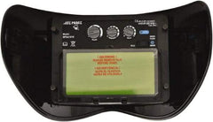 Save Phace - 3.82" Wide x 1.85" High, Lens Shade 4/9 to 13, Polycarbonate Auto-Darkening Filter - 1/4" Thick, Green, Inside Mount - Industrial Tool & Supply