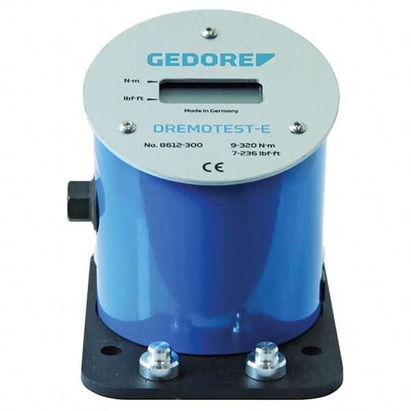 Gedore - Torque Wrench Meters & Calibrators Tool Type: Electronic Torque Tester Drive Size (Inch): 1/4 - Industrial Tool & Supply