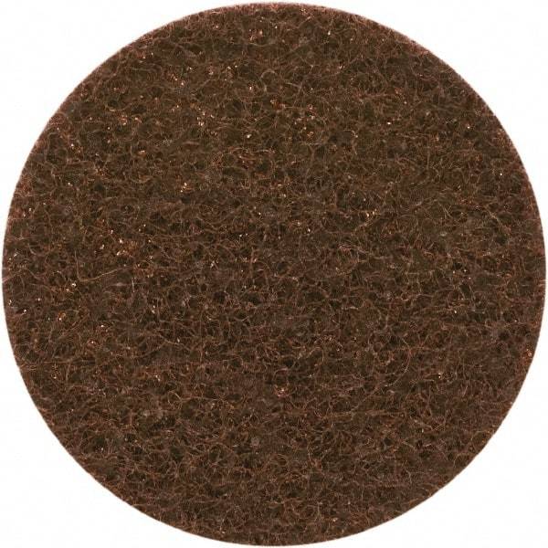 Camel Grinding Wheels - 5" Diam, 80 Grit, Aluminum Oxide Hook & Loop Disc - Medium Grade, Nonwoven, Cloth Backing, - Industrial Tool & Supply