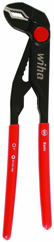 12" Soft Grip Rapid Adjustable Push Button Water Pump Pliers - Industrial Tool & Supply