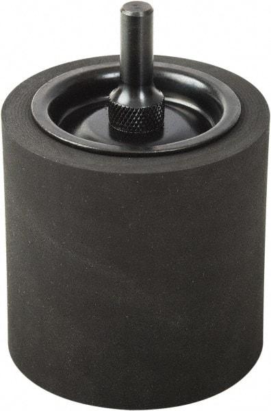 Camel Grinding Wheels - 1-1/2" Wide x 1-1/2" Diam, Expander Wheel Spiral Band Drum - 1/4" Shank Diam, 10,000 RPM - Industrial Tool & Supply