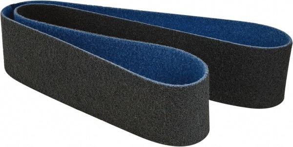 Camel Grinding Wheels - 4" Wide x 24" OAL, 320 Grit, Aluminum Oxide/Silicon Carbide Abrasive Belt - Aluminum Oxide/Silicon Carbide, Very Fine, Nonwoven, Cloth Backing, Wet/Dry - Industrial Tool & Supply