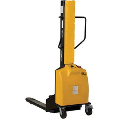 Vestil - Battery Operated Lifts Type: Narrow Mast Stacker Load Capacity (Lb.): 1,000 - Industrial Tool & Supply