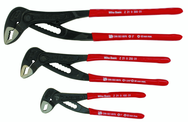 3 Pc. Set Soft Grip Adjustable Pliers Box Type - Industrial Tool & Supply