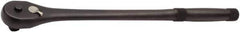 Proto - 1/2" Drive Pear Head Quick-Release Ratchet - Black Oxide Finish, 15" OAL, 45 Gear Teeth, Quick Release Handle - Industrial Tool & Supply