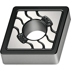 Walter - CNMA434 RK7 Grade WKK10S Carbide Turning Insert - TiCN/Al2O3/TiCN Finish, 80° Diamond, 1/2" Inscr Circle, 3/16" Thick, 1/16" Corner Radius - Industrial Tool & Supply