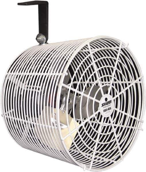 Schaefer Ventilation Equipment - 12" Blade, 1/10 hp, 1,470 CFM, Variable Speed Industrial Circulation Fan - Ceiling Mount, 1 Speed - Industrial Tool & Supply