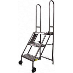 TRI-ARC - Rolling & Wall Mounted Ladders & Platforms Type: Stand Style: Step Stand - Industrial Tool & Supply