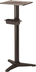 Enco - 29-1/2" Long, Grinding Pedestal Stand - Use with 6, 7, 8 & 10" Grinders & Buffers - Industrial Tool & Supply