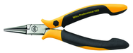 Short Round Nose Pliers; Smooth Jaws ESD Safe Precision - Industrial Tool & Supply