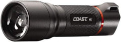 Coast Cutlery - White LED Bulb, 360 Lumens, Industrial/Tactical Flashlight - Black Aluminum Body, 4 AAA Alkaline Batteries Included - Industrial Tool & Supply