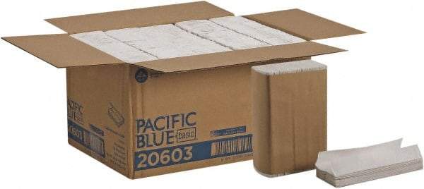 Georgia Pacific - 1 Ply White C-Fold Paper Towels - 10" Wide - Industrial Tool & Supply