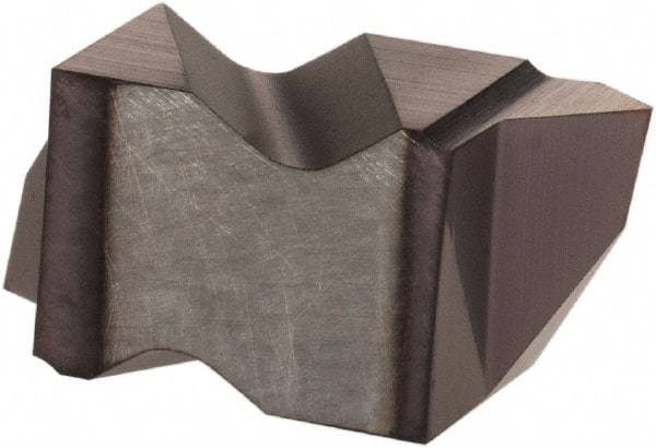 Hertel - ITK2 Grade HC225, Internal/External 60° V Threading Insert - 0.6 to 1.75mm & 14 to 44 TPI Ext Pitch, 10 to 20mm & 12 to 24 TPI Int Pitch, Right Hand Insert, TiAlN Finish, Carbide - Industrial Tool & Supply