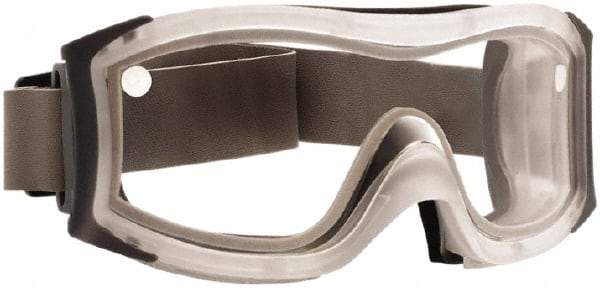 bolle SAFETY - Size Universal, Clear Anti-Fog & Scratch Resistant Lens, Safety Goggles - Indirect Vent, Clear Frame - Industrial Tool & Supply
