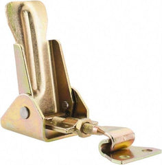 Value Collection - 3-13/32" Long x 1-3/16" Wide, Adjustable Toggle Latch - Steel, with Yellow Chromate Finish - Industrial Tool & Supply