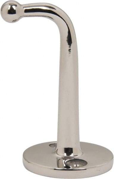 Sugatsune - 1/4" Wide x 1-3/4" High x 1-3/8" Thick, Ball Point Hook - 2-9/16" Projection, Polished - Industrial Tool & Supply