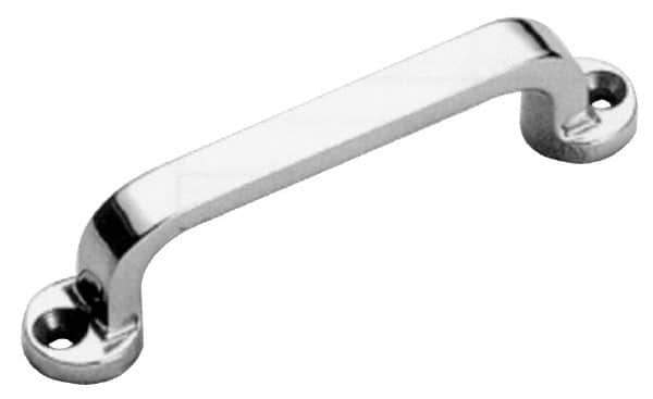 Sugatsune - 13/64" Handle Diam, Unfinished Steel Drawer Pull - 1" Projection, 3-15/32" Center to Center - Industrial Tool & Supply