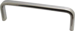 Sugatsune - 9/16" Handle Diam, Polished Stainless Steel Drawer Pull - 1-31/32" Projection, 6-1/4" Center to Center, 6-1/4" Long - Industrial Tool & Supply