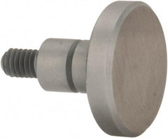 Mitutoyo - #4-48, 1/2" Ball Diam, Carbide Flat Contact Point - 3/8" Contact Point Length, Use with AGD 1,2,3,4 - Industrial Tool & Supply