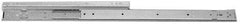 Sugatsune - 16" Slide Length, 17.08" Travel Length, Stainless Steel Ball Bearing Slide ESR-3 - 3/4" Wide, 2-1/8" High, 134 Lb Capacity at Full Extension, Satin Finish - Industrial Tool & Supply
