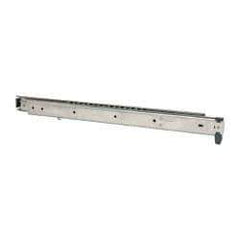 Sugatsune - 18" Slide Length, 19.08" Travel Length, Stainless Steel Ball Bearing Slide ESR-3 - 3/4" Wide, 2-1/8" High, 123 Lb Capacity at Full Extension, Satin Finish - Industrial Tool & Supply