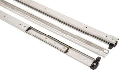 Sugatsune - 26" Slide Length, 27.08" Travel Length, Stainless Steel Ball Bearing Slide SSR-3 - 3/4" Wide, 2-1/8" High, 95 Lb Capacity at Full Extension, Satin Finish - Industrial Tool & Supply