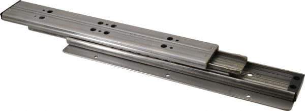 Sugatsune - 11.81" Slide Length, 13.22" Travel Length, Stainless Steel Ball Bearing Slide TSS3 - 1-1/16" Wide, 1-3/4" High, 210 Lb Capacity at Full Extension, Satin Finish - Industrial Tool & Supply