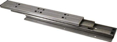 Sugatsune - 11.81" Slide Length, 13.22" Travel Length, Stainless Steel Ball Bearing Slide TSS3 - 1-1/16" Wide, 1-3/4" High, 210 Lb Capacity at Full Extension, Satin Finish - Industrial Tool & Supply