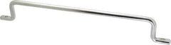Made in USA - 14" Long, Grab Handle - Chrome Finish - Industrial Tool & Supply