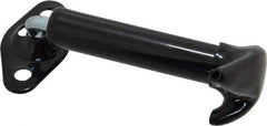 Value Collection - 4-1/2" Long x 2-11/16" Wide x 1-15/32" High, Hood Latch - with Black Finish - Industrial Tool & Supply