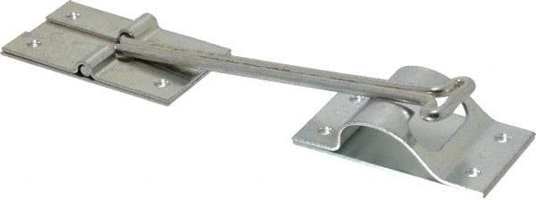 Made in USA - 7-1/2" Long Zinc Door Holder - 6" Stem Length - Industrial Tool & Supply