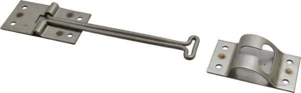 Made in USA - 7-1/2" Long Stainless Door Holder - 6" Stem Length - Industrial Tool & Supply