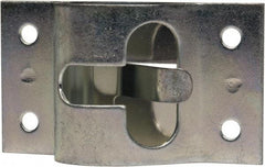 Made in USA - 5-1/2" Long Zinc Door Holder - 4" Stem Length - Industrial Tool & Supply
