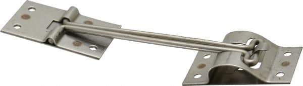 Made in USA - 7-1/2" Long 304 Stainless Steel Door Holder - 6" Stem Length - Industrial Tool & Supply