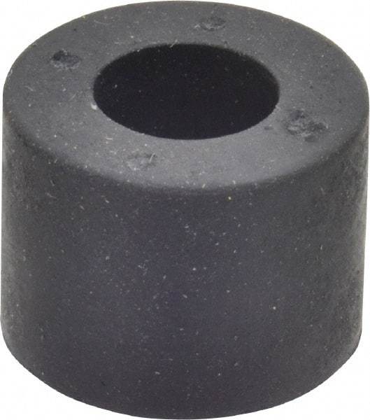 Made in USA - 3/8 Thread, 9/16" High, Rubber Bumpers - Recessed, 1/4" C-Projection Gage Line to Nose End, 3/4" Minor Axis - Industrial Tool & Supply