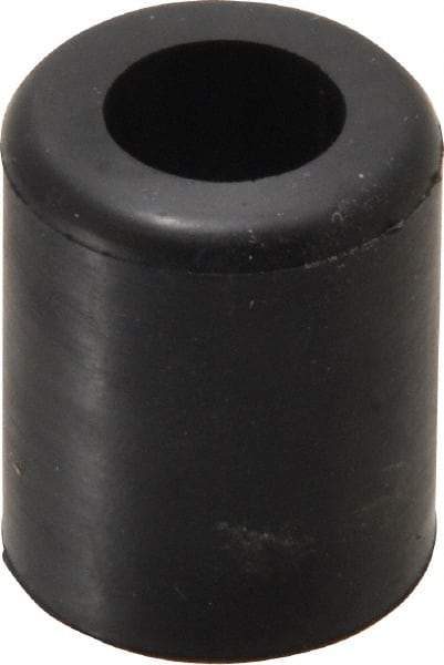 Made in USA - 11/32 Thread, 3/4" High, Rubber Bumpers - Recessed, 15/32" C-Projection Gage Line to Nose End, 5/8" Minor Axis - Industrial Tool & Supply